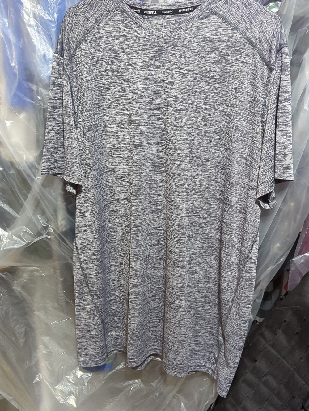 Russell Athletic Men’s Heather Grey Short Sleeve Performance Tee